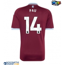 Moški Nogometni dresi Aston Villa Pau Torres #14 Domači 2026-27 Kratek Rokav